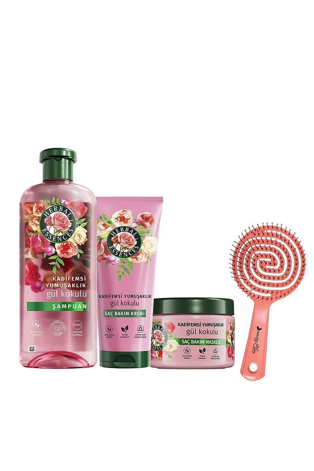 Gül Kokulu Bakım Krem 250 ml +Mask300ml+Şamp350ml - 2