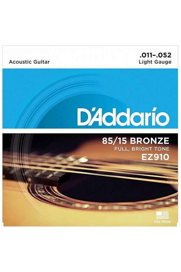 EZ910 Akustik Gitar Tel Seti - 1