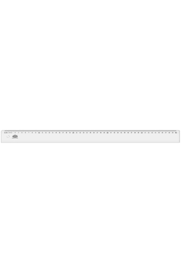 0170 Model Wide 50cm Plastic Student Ruler