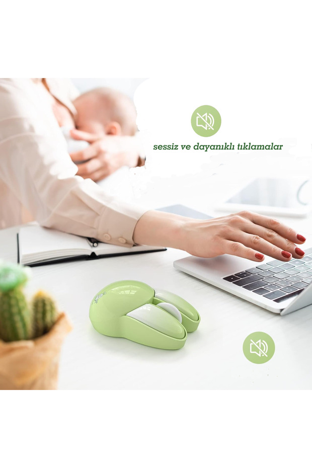 M6 Playrab Tavşan Kablosuz Mouse - 3