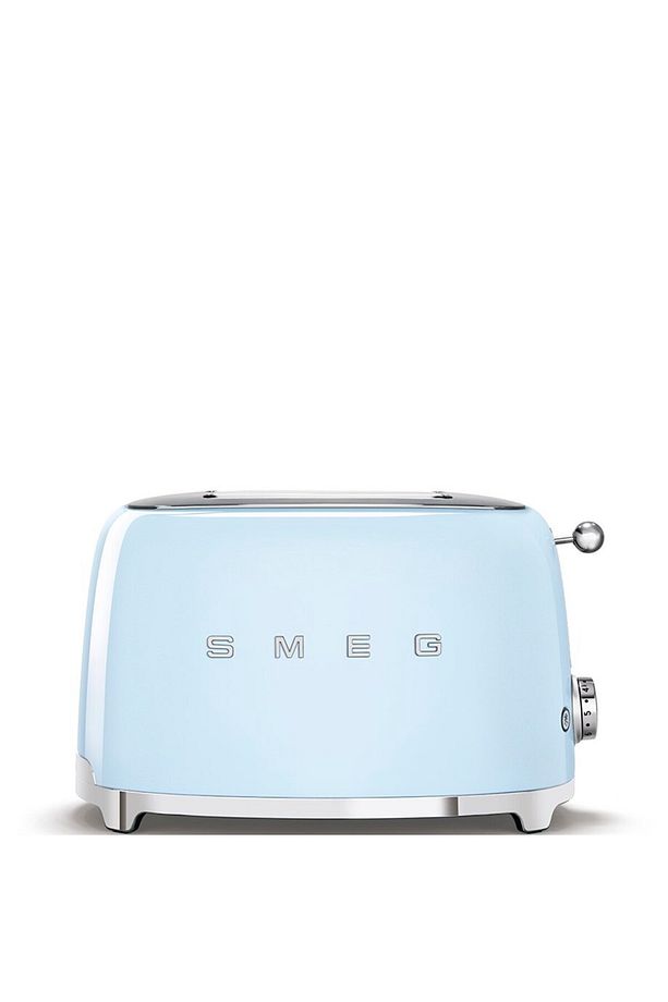 50's Style Retro Mavi Ekmek Kızartma Makinesi 2x1 - 1