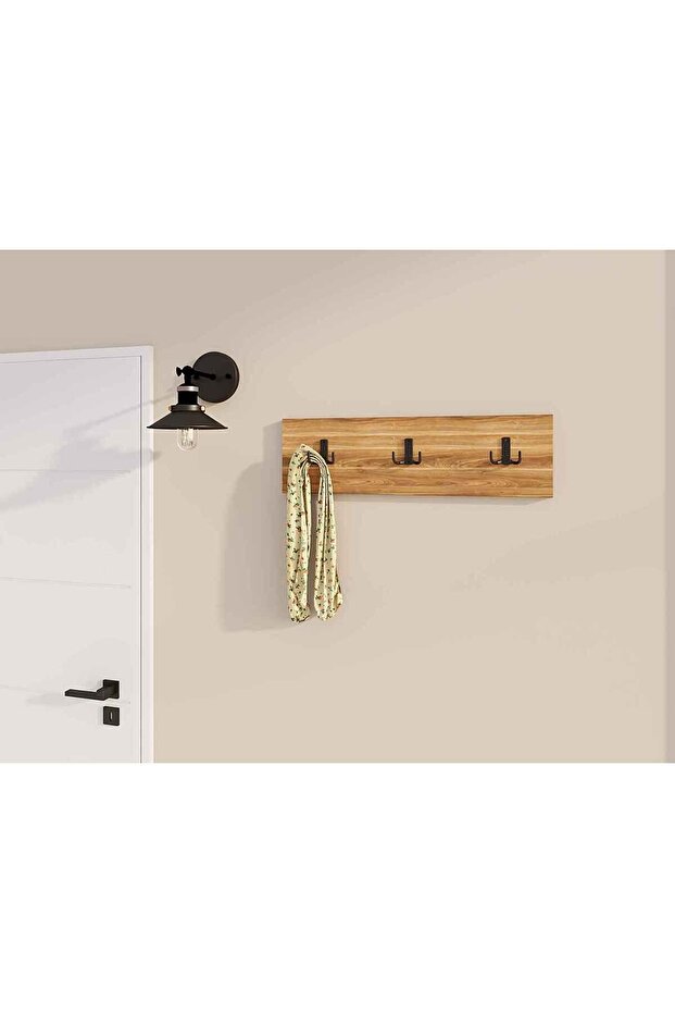 3lü Askılık 36 Cm Ceviz - 1