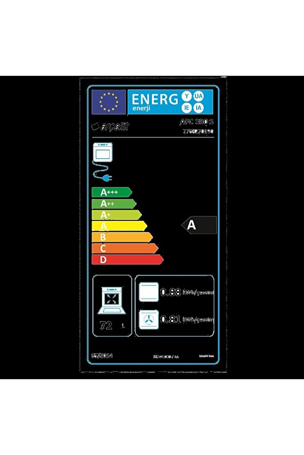 Afc 330 S Fibona Serisi Ankastre Fırın - 6