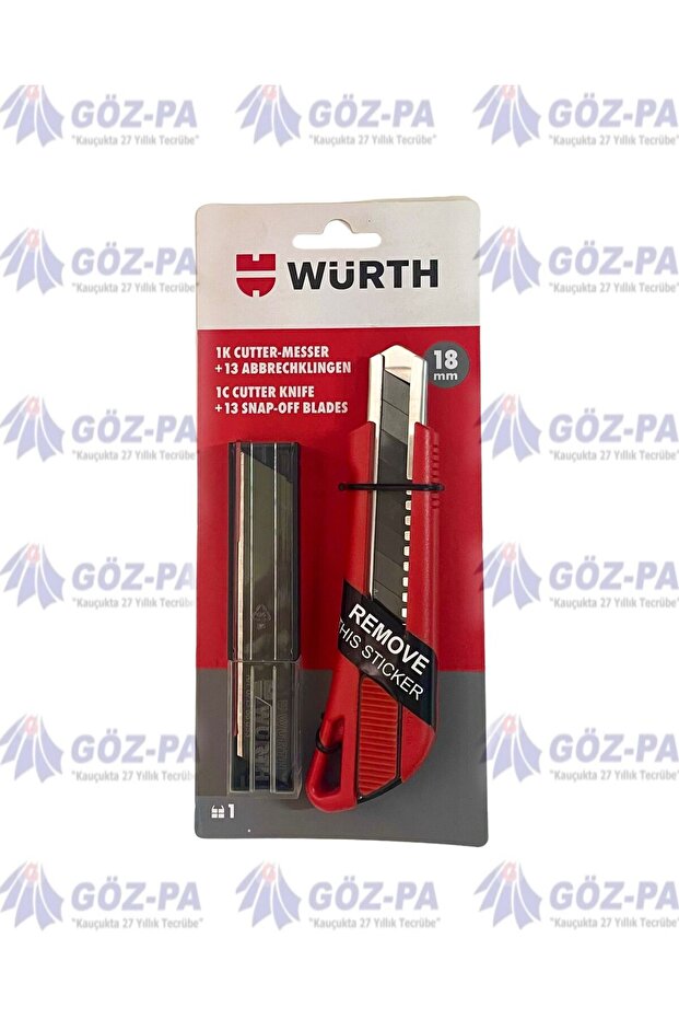 WÜRTH MAKET BIÇAĞI SETİ - 2