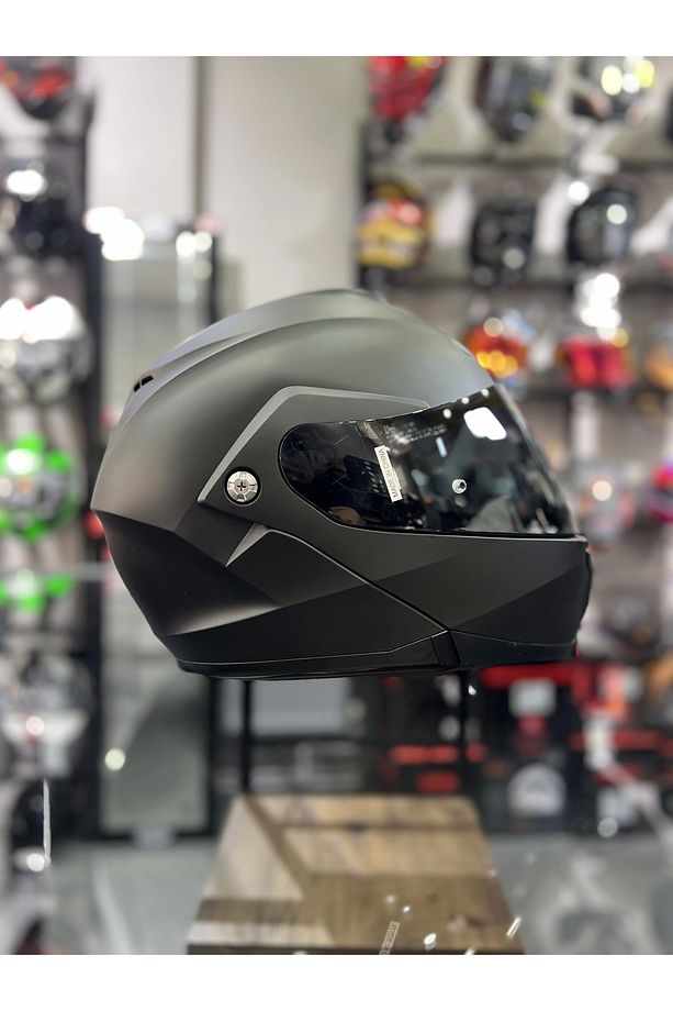 C91n Kask Semı Flat Siyah - 4