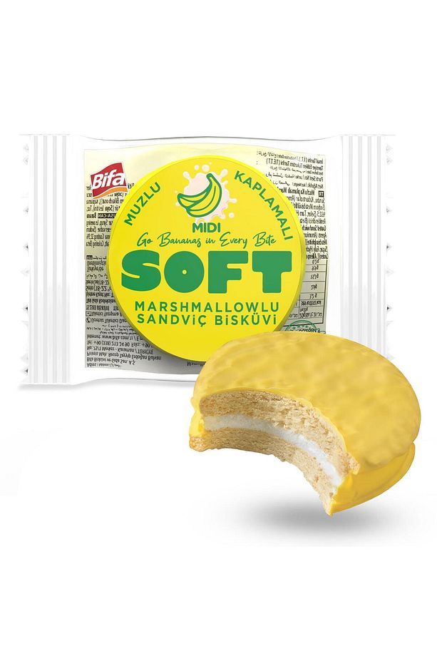 Soft Muzlu Marshmallowlu Bisküvi 20 gr X 30 Adet - 2