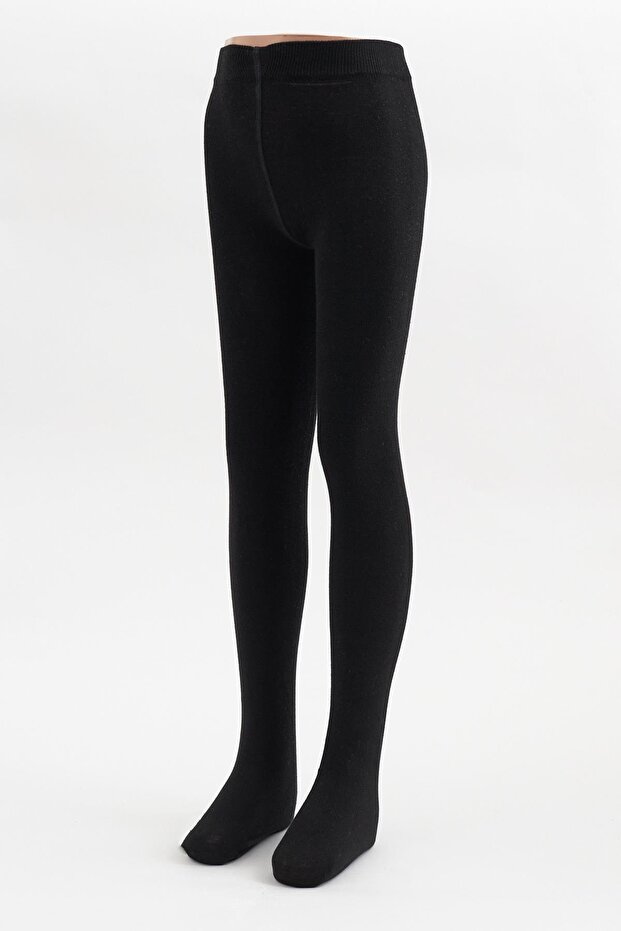 Cotton Navy Blue Children's Pantyhose