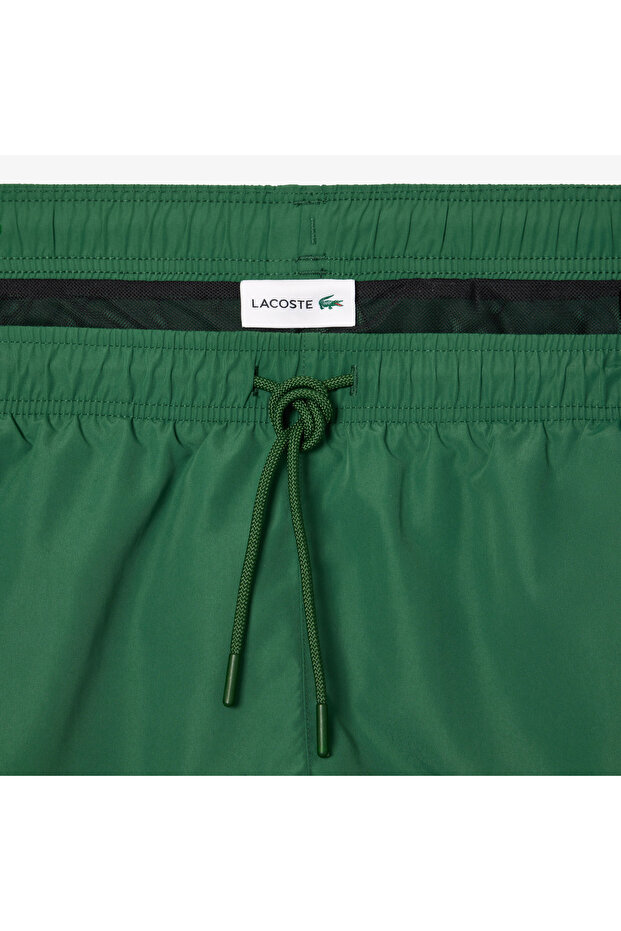 Erkek Yeşil Deniz Şortu - 8