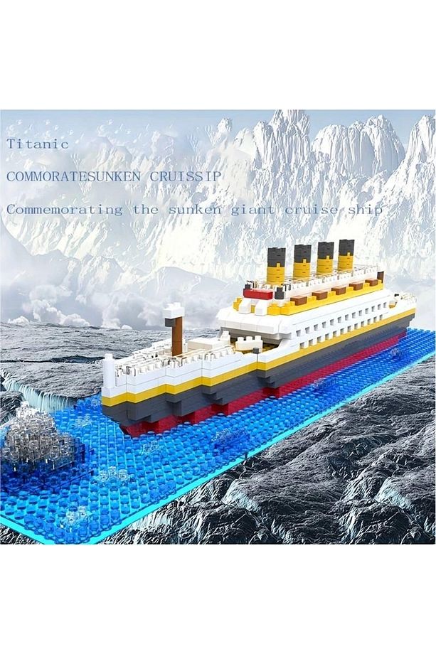 Titanic 3d Lego Buldıng Blocks 609 Parça 12 Yaş Puzzle Tekne Gemi Hediye - 3