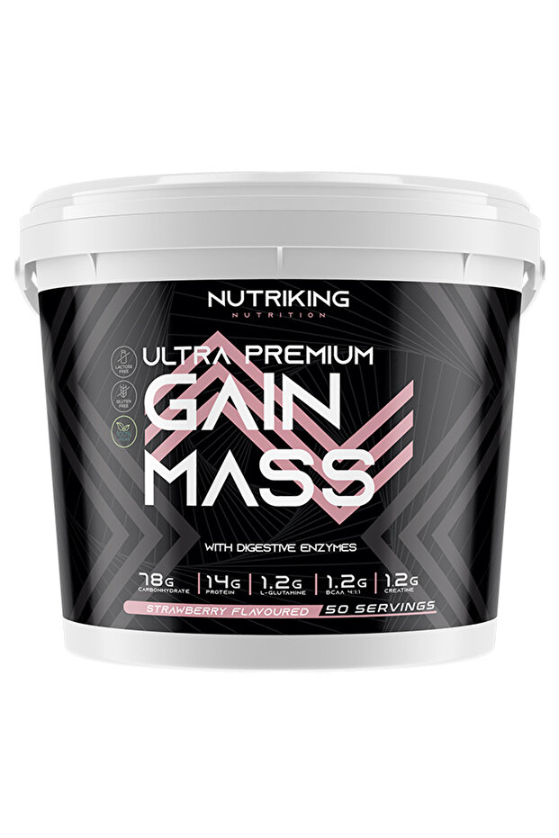 MASS GAİNER 5000GR ÇİLEK AROMALI - 1