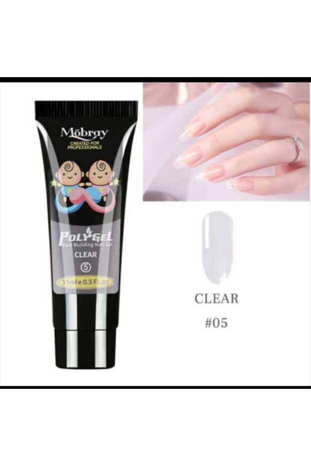 möbray poly gel clear 25 ml - 1