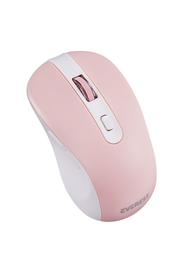 9676 Pembe Multimedya Tablet Telefon Standlı Klavye + Mouse Set Kablosuz Set Wireless Set - 7