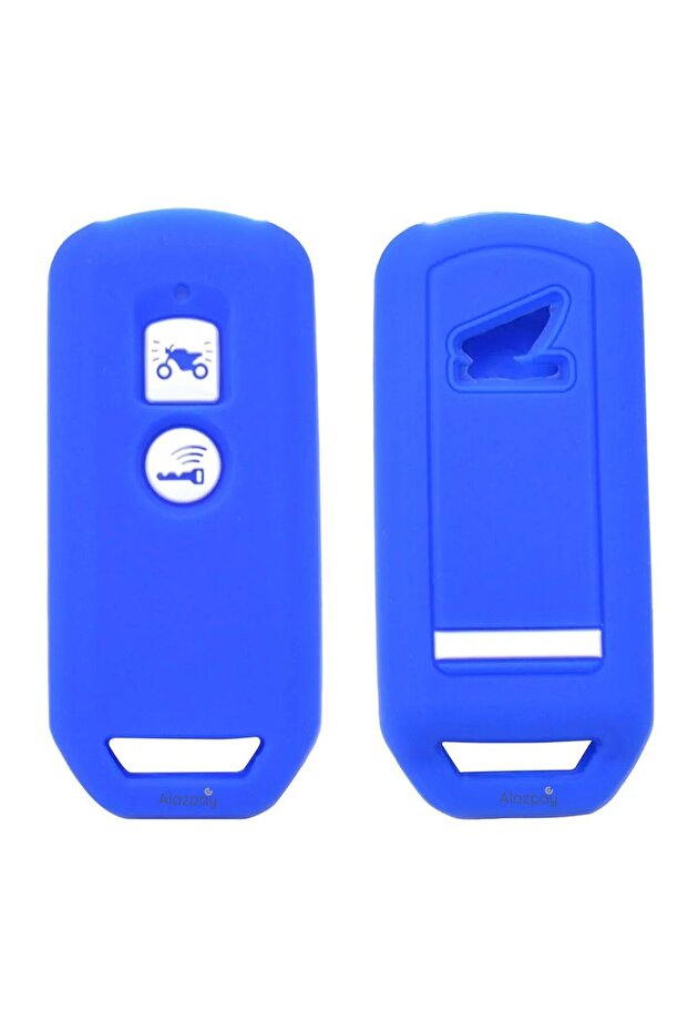 Honda Pcx Africa X-Adv 250 Silicone Key Case Cover (Blue-1 Pc)