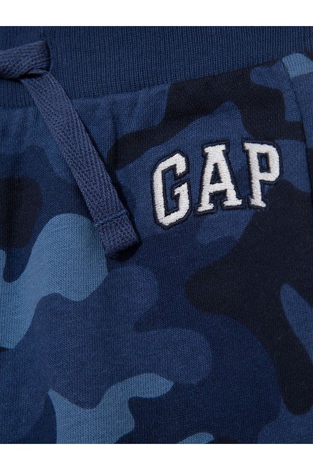 Erkek Bebek Koyu Mavi Gap Logo Pull On Fleece Jogger Eşofman Altı - 2