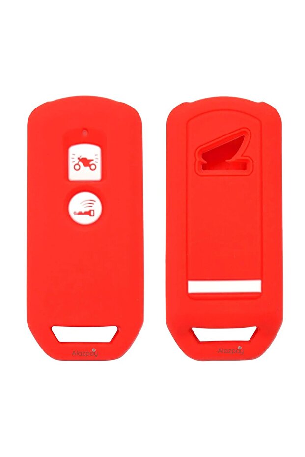 Honda Pcx Africa X-Adv 250 Compatible Silicone Key Case Cover (Red-1 Piece)