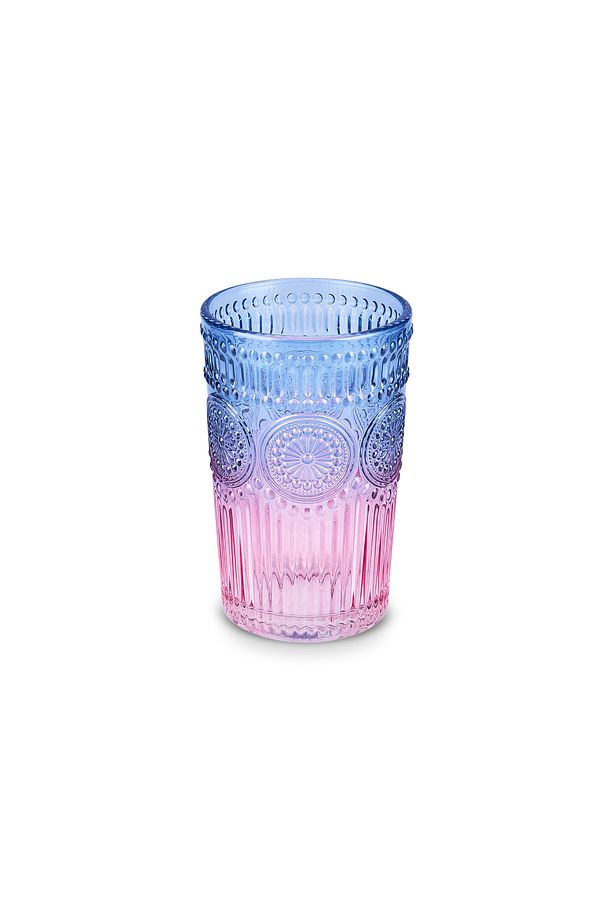 Sunflower Meşrubat Bardağı 332 Ml Mavi Pembe - 5