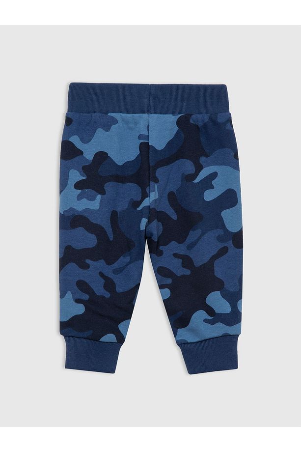 Erkek Bebek Koyu Mavi Gap Logo Pull On Fleece Jogger Eşofman Altı - 3