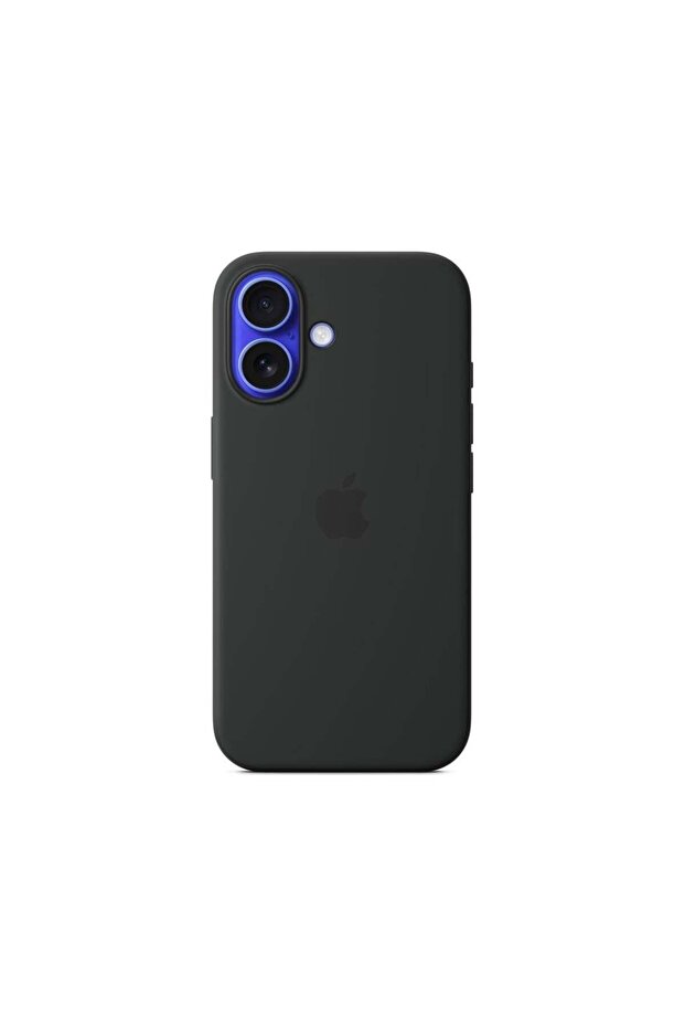 İphone 16 MagSafe Silikon Kılıf - Siyah - 1