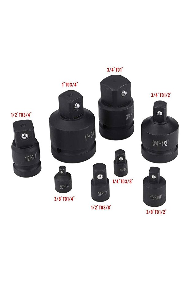 Darbeli Adaptör Seti 8 Parça - 2