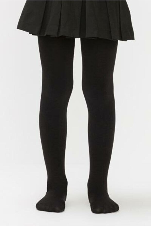 Thermal Kids Black Winter Stretchy Pantyhose