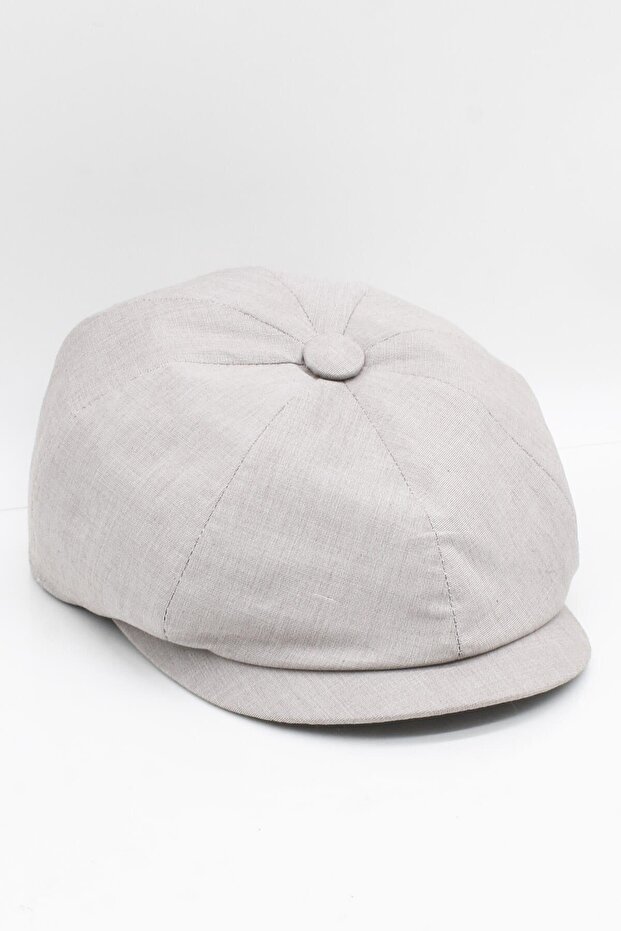 Men's Cotton Beige Summer Sports Cap