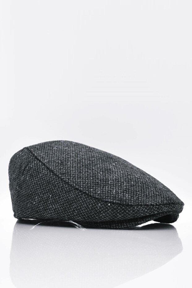 Men's Textured British Cap - 2