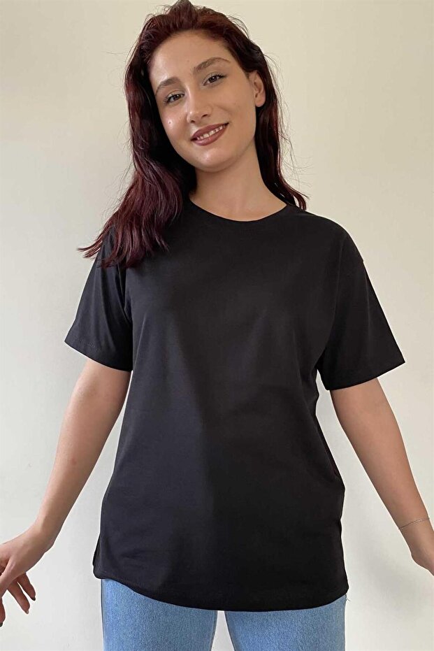 Crew Neck Basic T-Shirt - 7