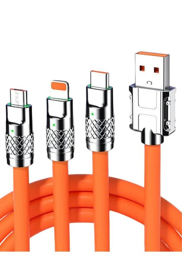 Phone Android Samsung Manyetik Mıknatıslı Şarj Kablosu Micro Usb Type-c Uyumlu - 1