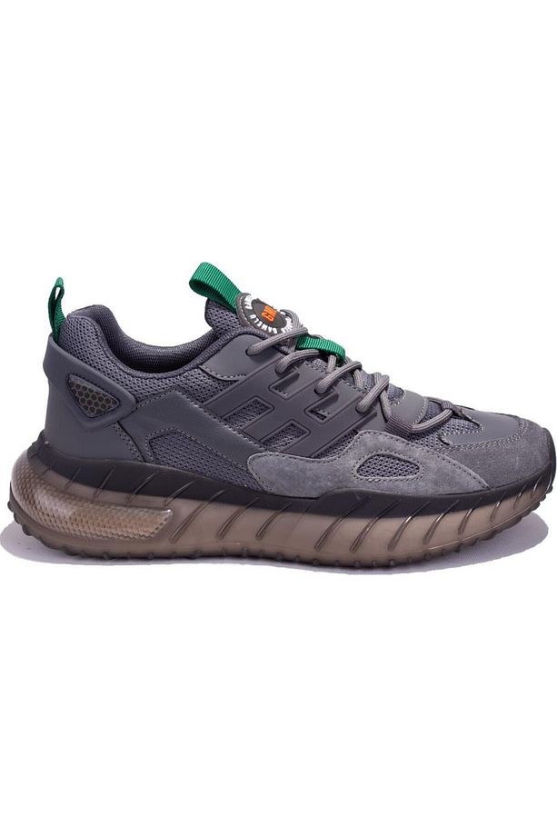Tod Füme Erkek Memory Foam Ortopedik Air Kalın Hafif İthal Sneaker Günlük Yürüyüş Koşu Ayakkabı - 2