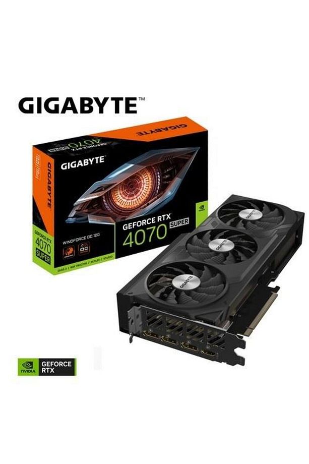 12gb Rtx4070 Super Wındforce Gv-n407swf3 Oc-12gd Gddr6 Pcıe 4.0 - 1