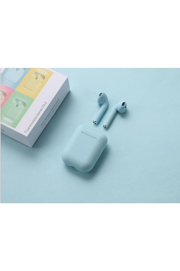 İ12 inPods Mavi luetooth Kulaklık Pop up 5.0 Stereo Uyumlu - 3