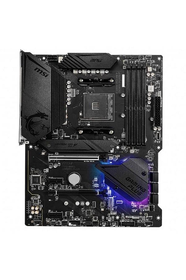 Mpg B550 Gamıng Plus Ddr4 M2 Pcıe Nvme Hdmı Dp Pcıe 16x V4.0 Am4 Atx - 4