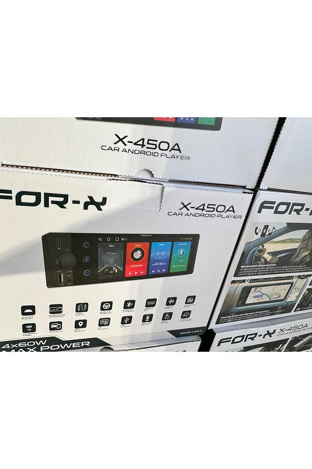 FOR-XX ANDROİD TEK DİN OTO TEYP 2RAM/32GB CARPLAY USB/VİDEO-KAMERA YENİ MODEL - 1