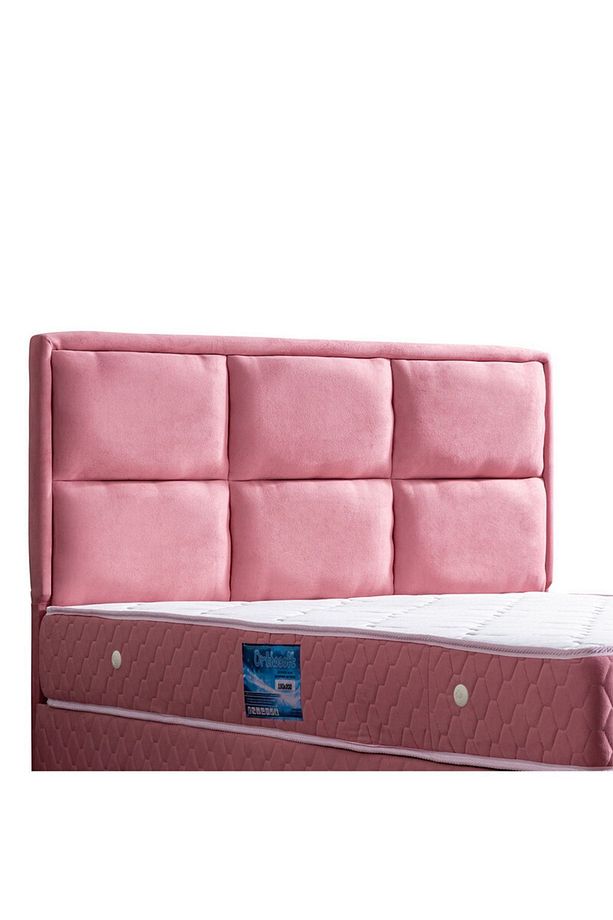 Grand Ikili Set, Çift Kişilik Baza Başlık Seti, Pembe - 4