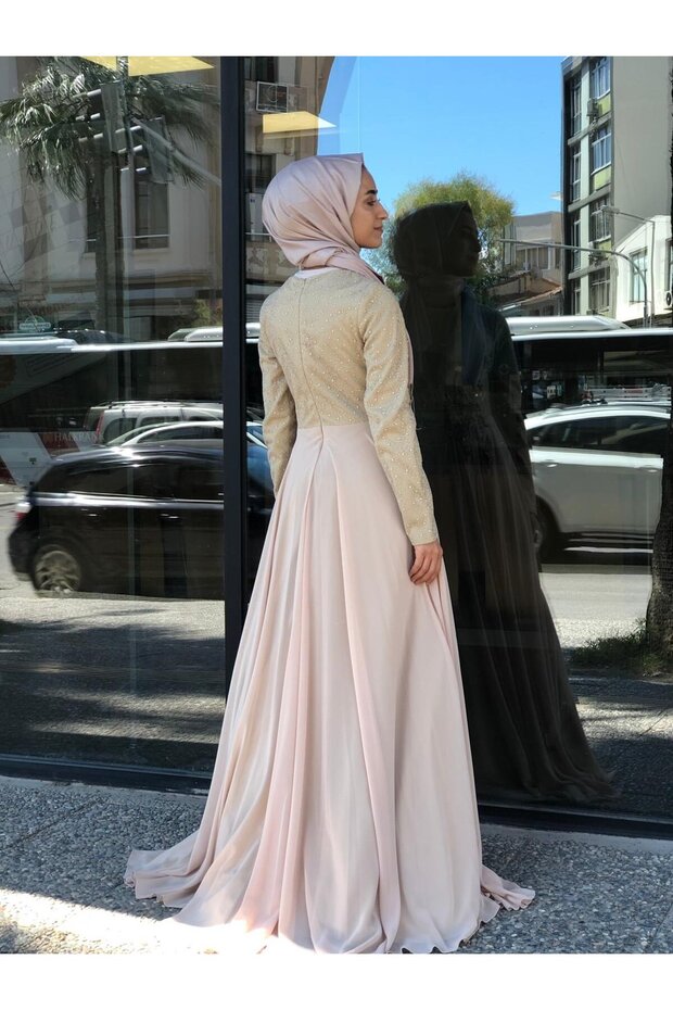 TAŞ İŞLEMELİ ABİYE - 4