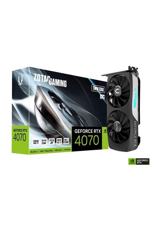 Rtx4070 12gb Twın Edge Oc Gamıng Zt-d40700h-10m Gddr6x 192bit Hdmı Dp Pcıe 16x V4.0 - 1