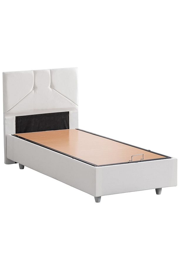 Wick Tek Kişilik Baza Başlık Letto Yatak Seti - 6