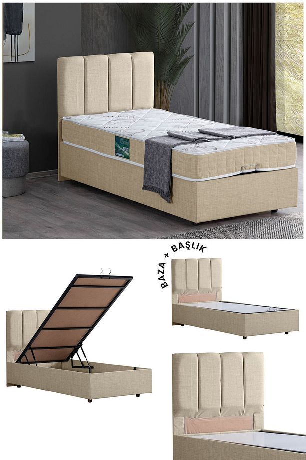 Defne Ikili Set, Çift Kişilik Baza Başlık Seti - 1