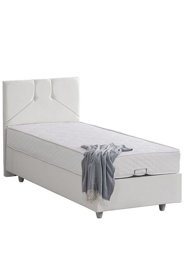 Wick Tek Kişilik Baza Başlık Letto Yatak Seti - 4