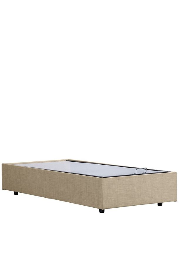 Zagreb Tek Kişilik Mdf Baza , Krem (Başlık-Yatak Hariç) - 3