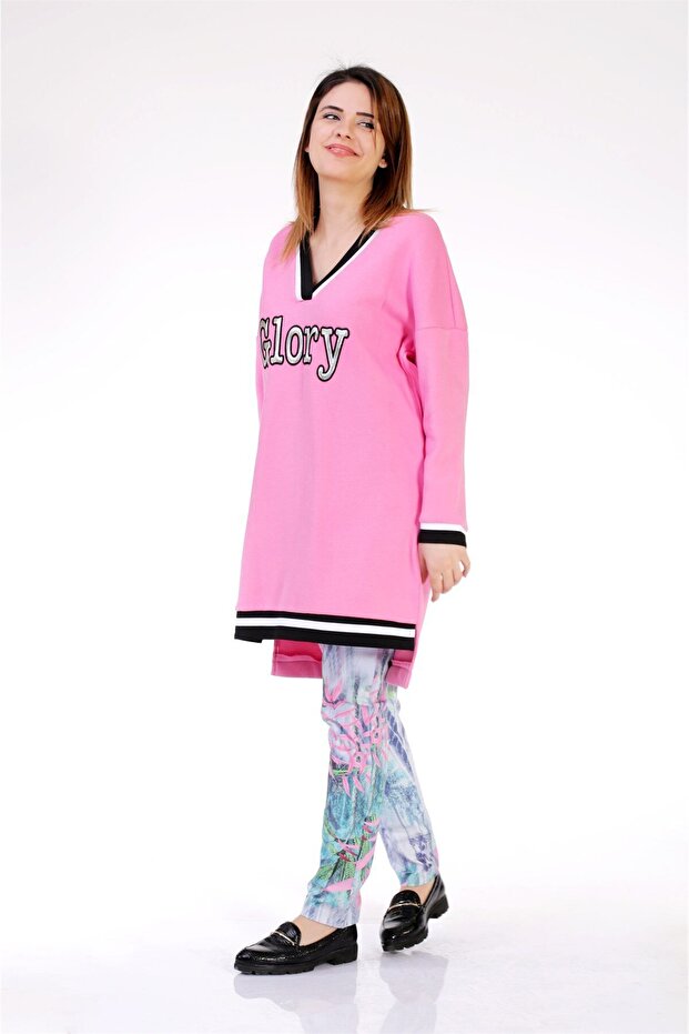 Almarwah Leaf Patterned Pants - 4