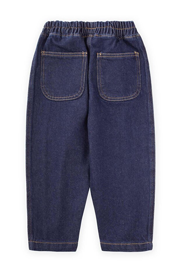 Balon Kot Pantolon 2-7 Yaş Mavi - 2