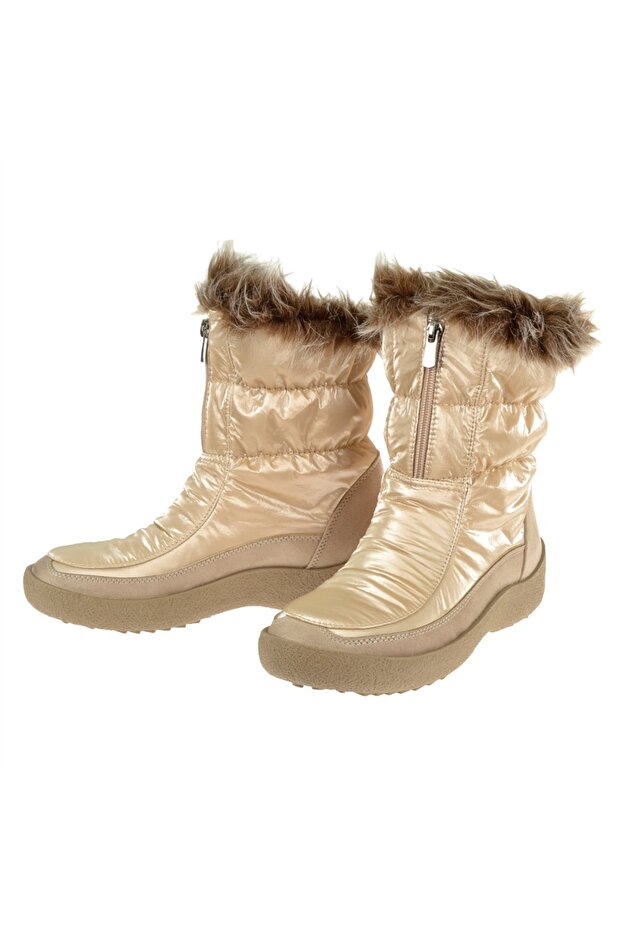 Sms Kürklü Kadın Kar Botu SMS-13104 NUT - 4