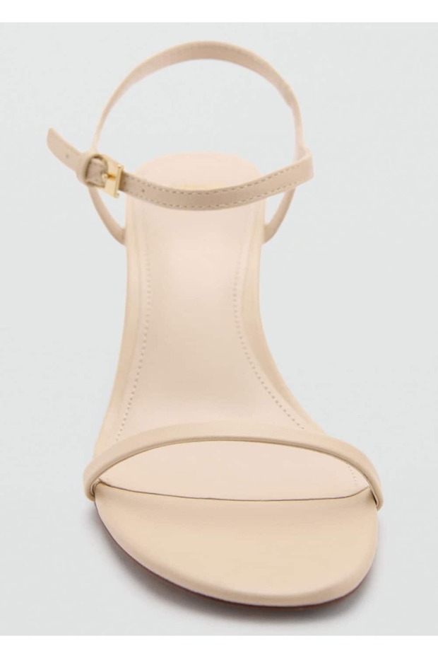 Kitten topuklu bantlı sandalet - 3