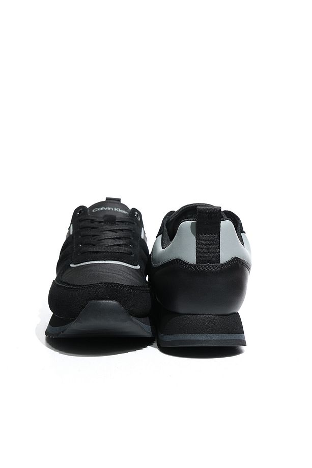 Erkek Marka Logolu Rahat Taban Siyah Sneaker HM0HM01495-01B - 3