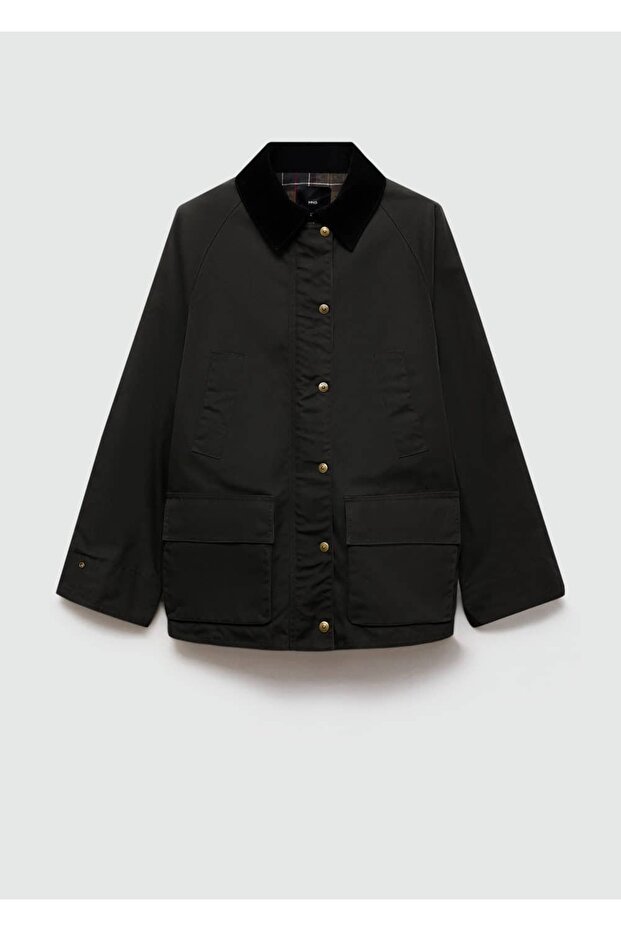 Kısa mumlu görünümlü parka - 3