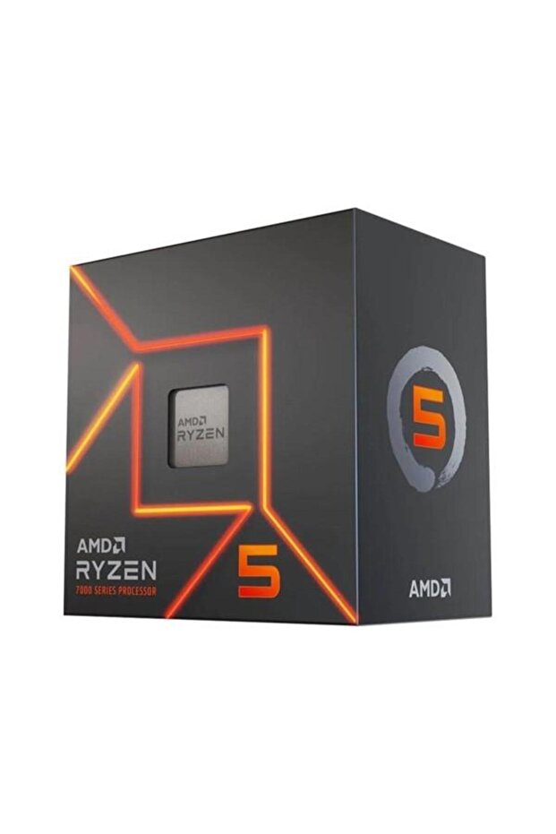 Ryzen 5 7600 38mb 6-core O/b Uhd Am5 65w مع مروحة محاصر