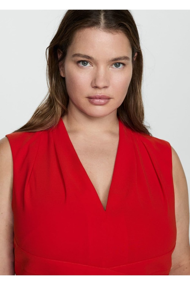 Çapraz detaylı uzun tulum - 6