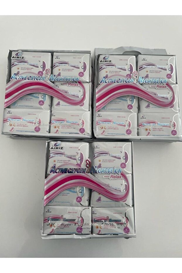Tiens Women's Pad Set 6 Pieces 98 Pieces - 3 Packs