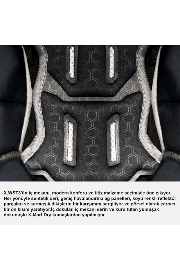 X.WST 3 MAT SİYAH KASK - 3